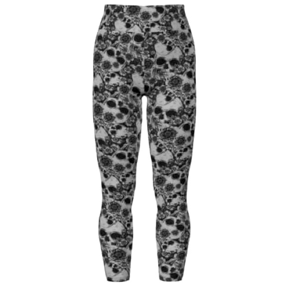 LulaRoe Skull print leggings
